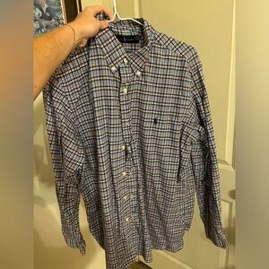 Men’s button down dress shirt